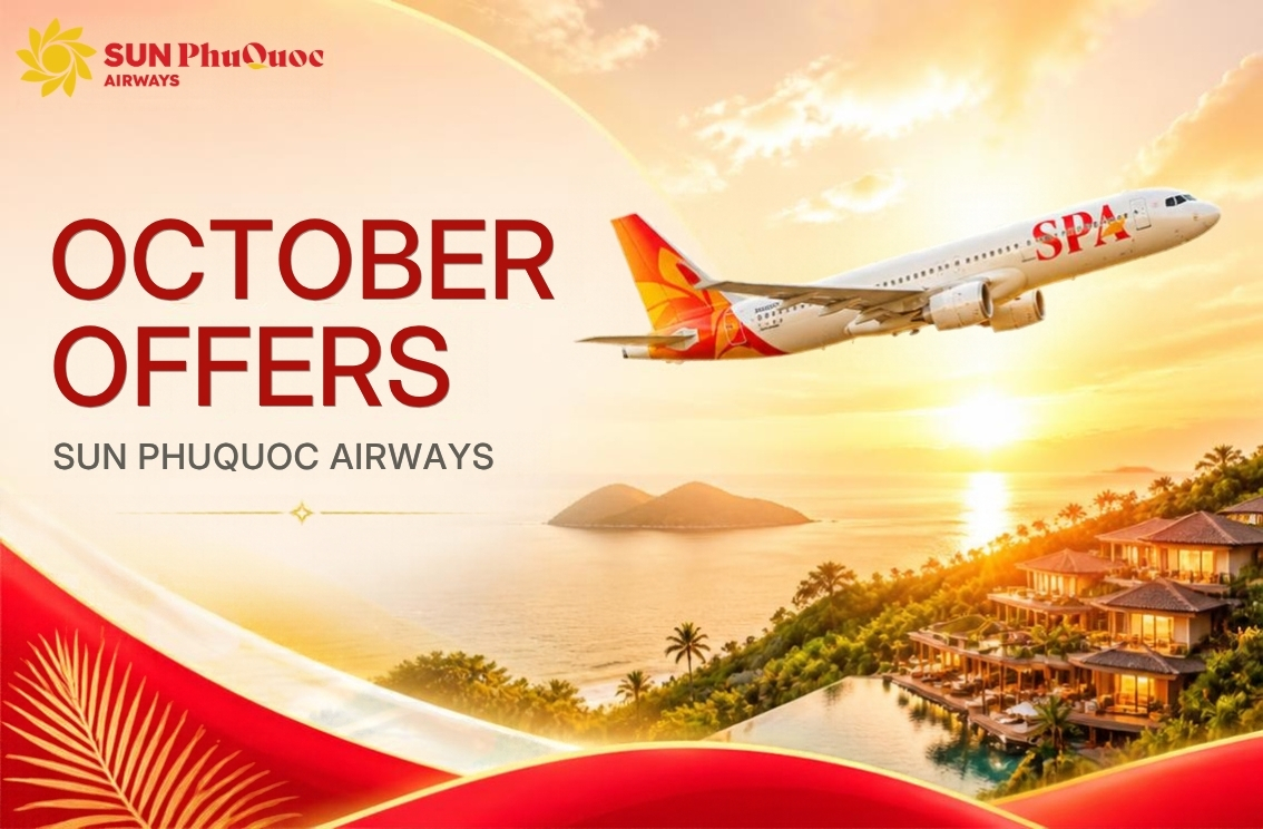 Sun PhuQuoc Airways October 2026 Promotions