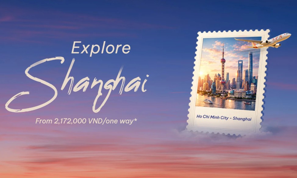 Direct flight HCMC Shanghai offer