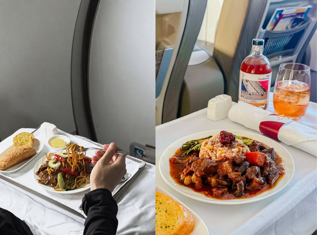 Suất ăn nóng trên chuyến bay Sun PhuQuoc Airways