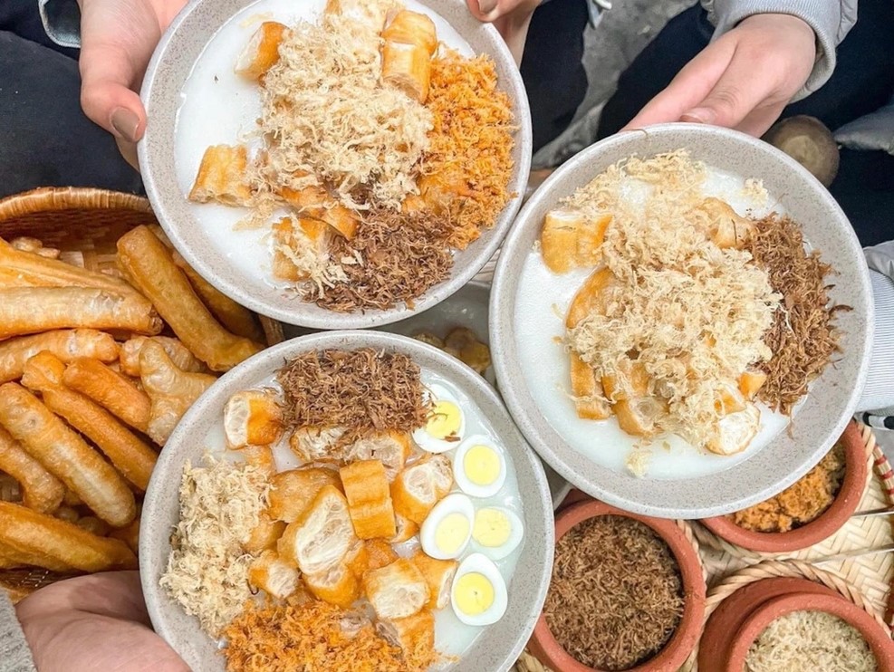 Món cháo sườn độc đáo của Hà Nội