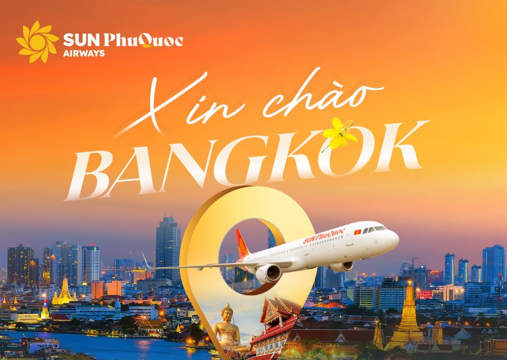 SPA khai thác nhiều chặng bay đi Bangkok