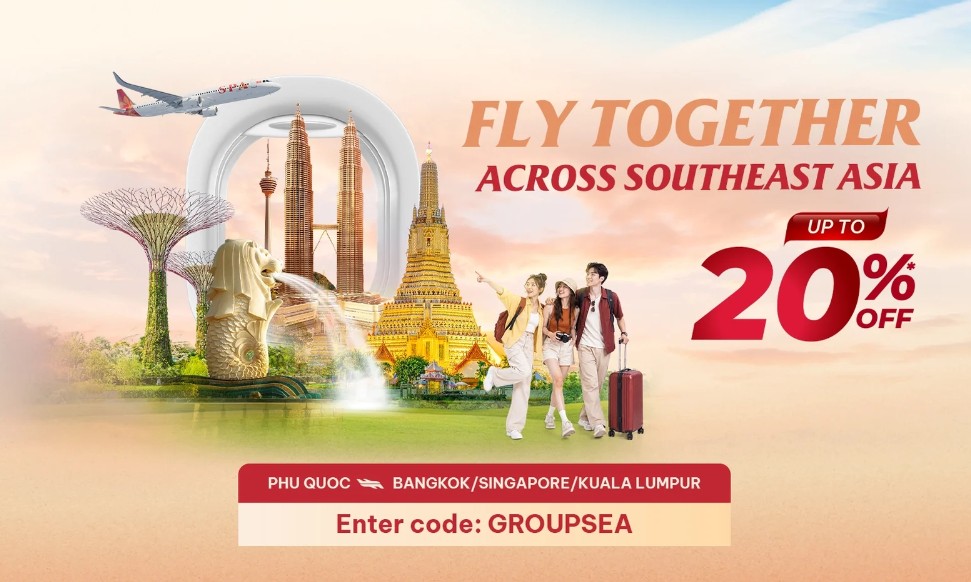 Group Flights to Southeast Asia