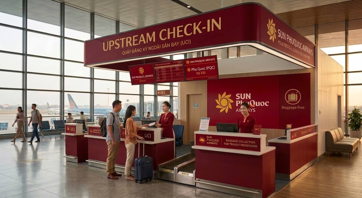 Dịch vụ Upstream check-in