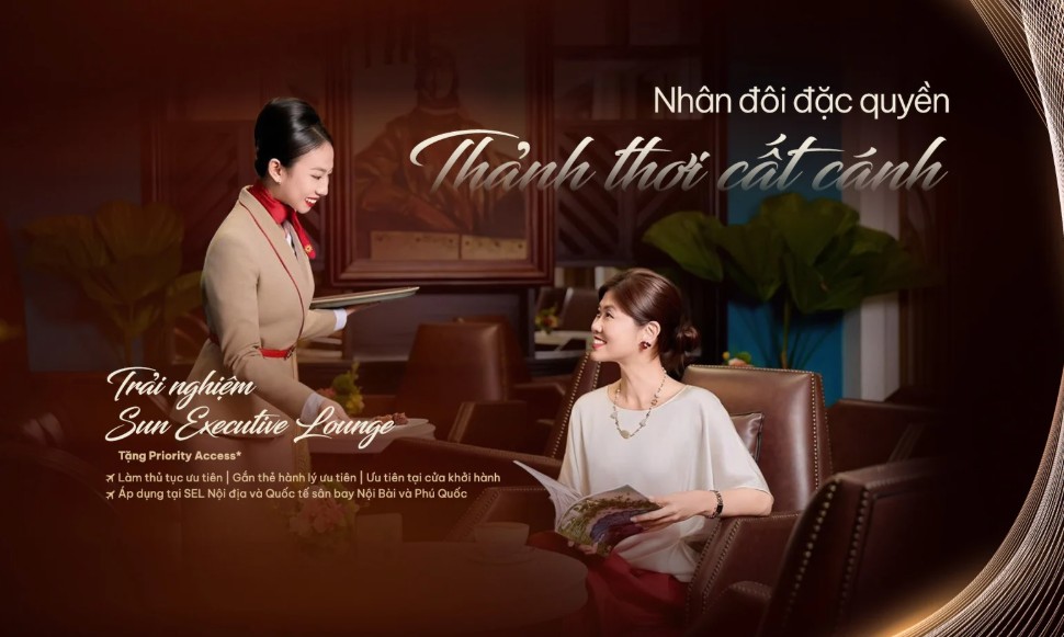 Ưu đãi phòng chờ Sun Excutive Lounge
