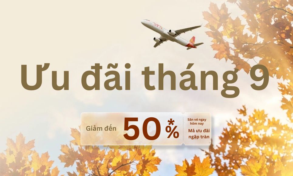 Tổng hợp ưu đãi, khuyến mãi của Sun PhuQuoc Airways tháng 9/2026
