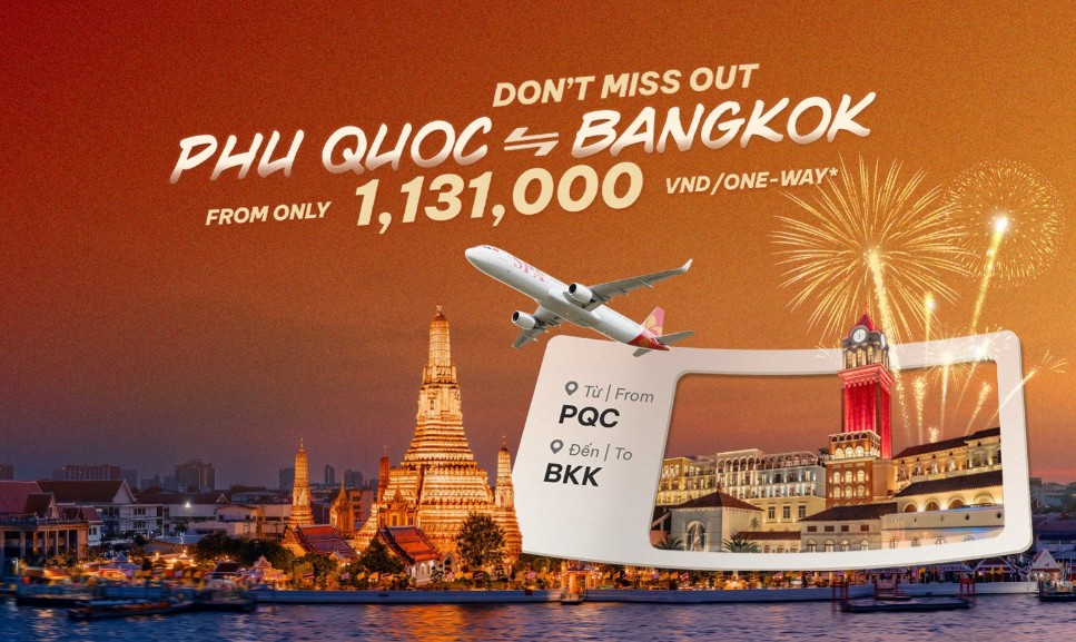 Phu Quoc to Bangkok flights offer