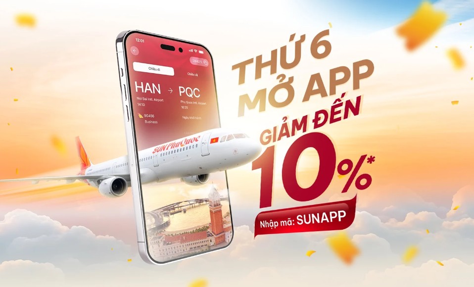 Ưu đãi Thứ 6 mở App