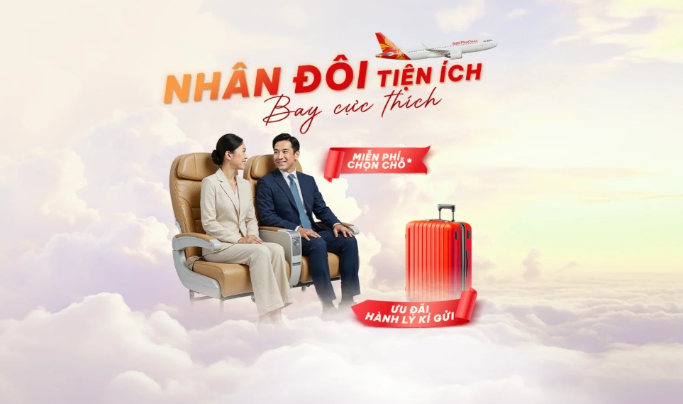 Ưu đãi Nhân đôi tiện ích - Bay cực thích